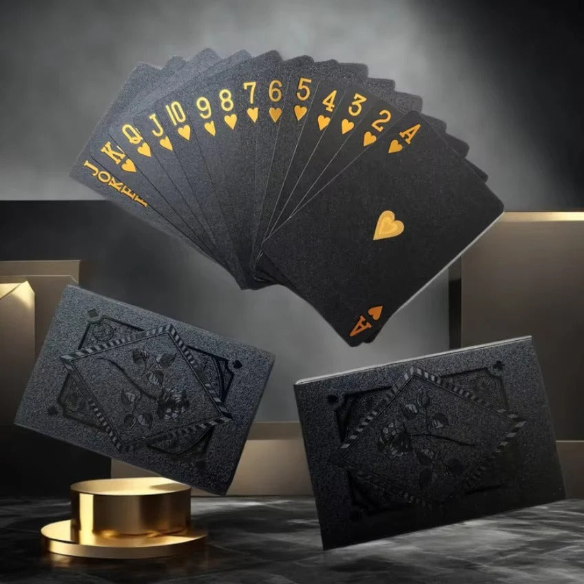 Premium Playing Cards with Metallic Foil Logic