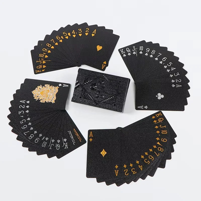 Premium Playing Cards with Metallic Foil Logic