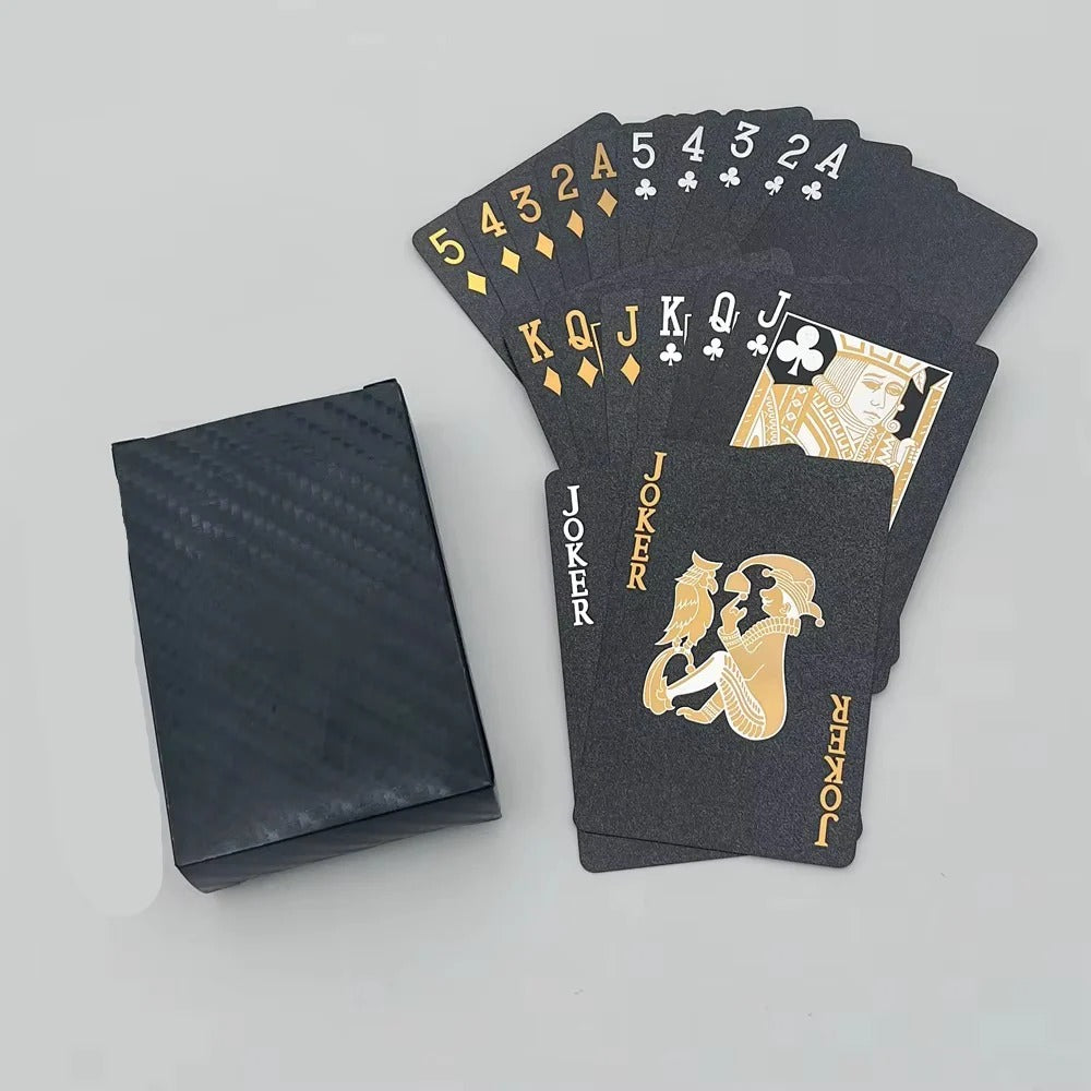 Premium Playing Cards with Metallic Foil Logic